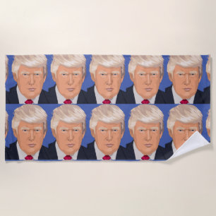 DONALD TRUMP Strandhandtuch