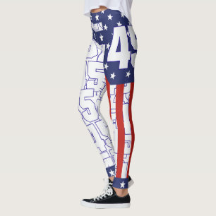 Donald Trump - STREIFEN 45 Leggings