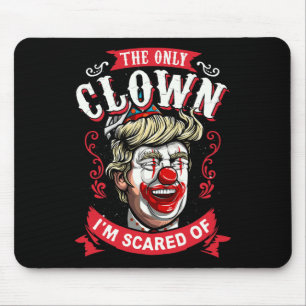 Donald Trump T Shirt Funny Clown Resist Männer Fra Mousepad