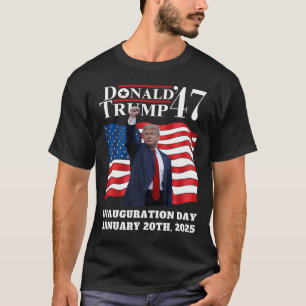 Donald Trump Tag der Amtseinführung 2025 Victo T-Shirt