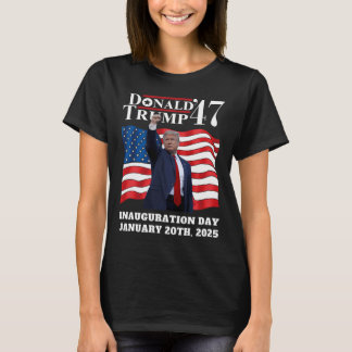 Donald Trump Tag der Amtseinführung 2025 Victo T-Shirt