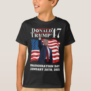 Donald Trump Tag der Amtseinführung 2025 Victo T-Shirt