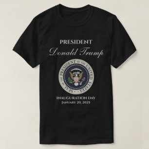 Donald Trump Tag der Amtseinführung 20. Januar 202 T-Shirt