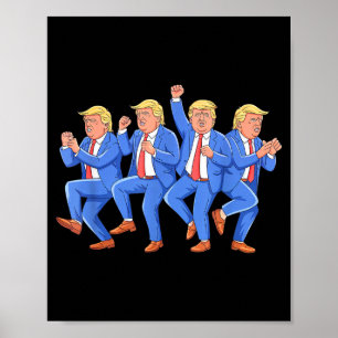 Donald Trump Tanz 4. Juli Trump 2025 Donald T Poster