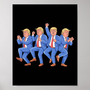 Donald Trump Tanz 4. Juli Trump 2025 Poster
