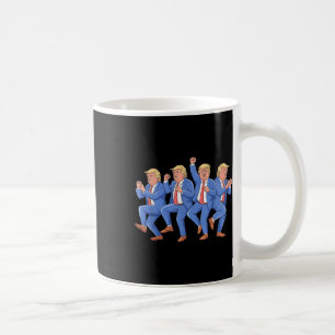 Donald Trump tanzt am 4. Juli Trump 2025 Kaffeetasse