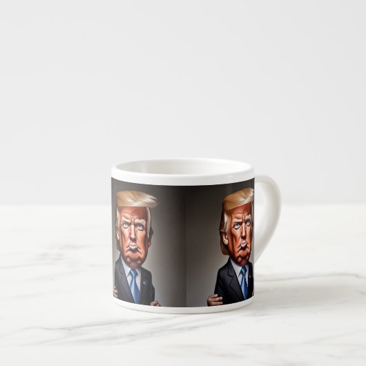 Donald Trump Tasse (Vorderseite Rechts)