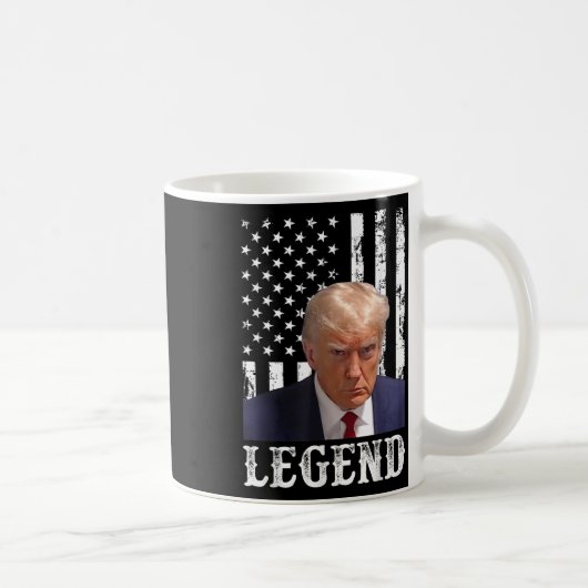 Donald Trump Tasse schoss Präsident Legend America (Rechts)