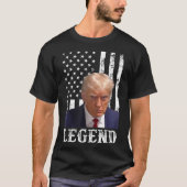Donald Trump Tasse schoss Präsident Legend America T-Shirt (Vorderseite)
