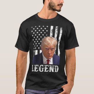 Donald Trump Tasse schoss Präsident Legend America T-Shirt