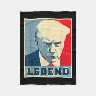 Donald Trump Tasse Shot 2024 Präsident Legend nie Fleecedecke