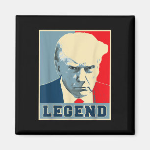 Donald Trump Tasse Shot 2024 Präsident Legend nie Magnet