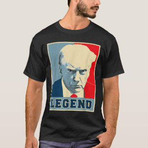 Donald Trump Tasse Shot 2024 Präsident Legend nie T-Shirt