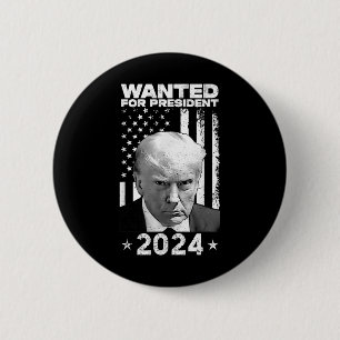 Donald Trump Tasse Shot Gewollt für US Präsident 2 Button