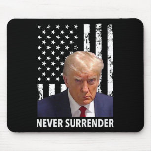 Donald Trump Tasse Shot - Übergeben Sie sich niema Mousepad