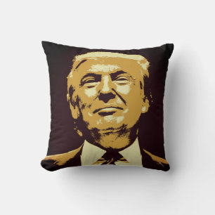 DONALD TRUMP THROW PILLOWS KISSEN