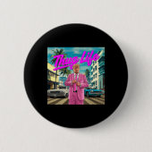 Donald Trump Thug Life Button (Vorderseite)