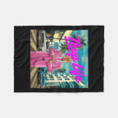 Donald Trump Thug Life Fleecedecke (Vorderseite (Horizontal))