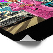 Donald Trump Thug Life Poster (Ecke)