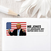DONALD TRUMP THUMUMPS - Rücksendeadresse (Insitu)
