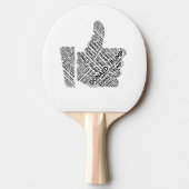 Donald Trump Tischtennis Schläger (Vorderseite)
