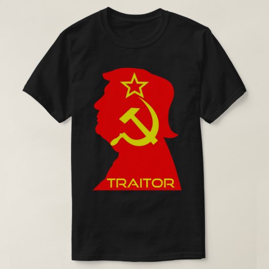 Donald Trump - Traitor Sticker.png T-Shirt (Design vorne)