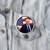 Donald Trump: Trilateraler Trump Button (Beispiel)