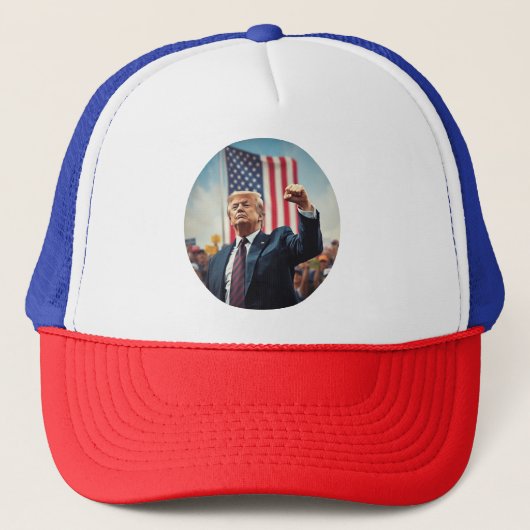 Donald Trump Truckerkappe (Vorderseite)