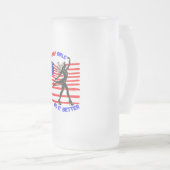 DONALD TRUMP - TRUMP-MÄDCHEN MACHEN ES BESSER MATTGLAS BIERGLAS (VorderseiteRechts)