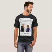 Donald Trump Tweetete - Angela Merkel T-Shirt (Vorne ganz)