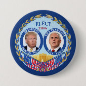 Donald- Trump u. Mike-Pennys Button (Vorderseite)