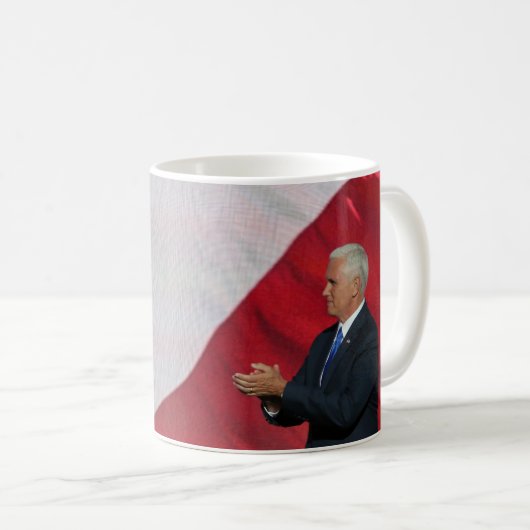 Donald- Trump u. Mike-Pennys Kaffeetasse (VorderseiteRechts)