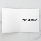 DONALD TRUMP ÜBERSIEGTE GLÜCKLICHE GEBURTSKARTEN KARTE (Innenseite)