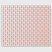 Donald- Trump und Baum-Weihnachtsmuster Geschenkpapier (Flach)