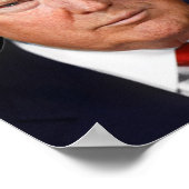 Donald Trump und die Unabhängigkeitserklärung Poster (Ecke)