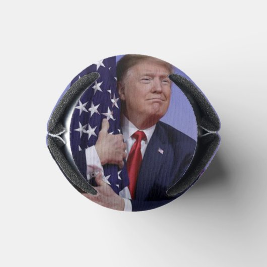 Donald Trump und die US-Flagge Dosenkühler (Unterseite)