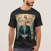 Donald Trump und Jesus Christus T-Shirt (Vorderseite)