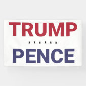 Donald Trump und Mike Pence (US-Wahl 2020) Banner (Horizontal)