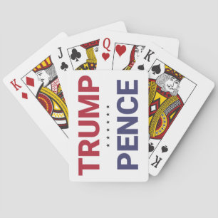 Donald Trump und Mike Pence (US-Wahl 2020) Spielkarten