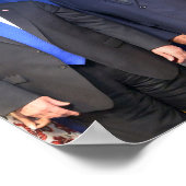 Donald Trump und Ron Desantis Poster (Ecke)