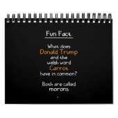 Donald Trump und walisische Karotten Kalender (Titelbild)