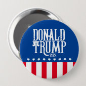 Donald Trump Unique Wahlkampagne 2024 Button (Vorne & Hinten)