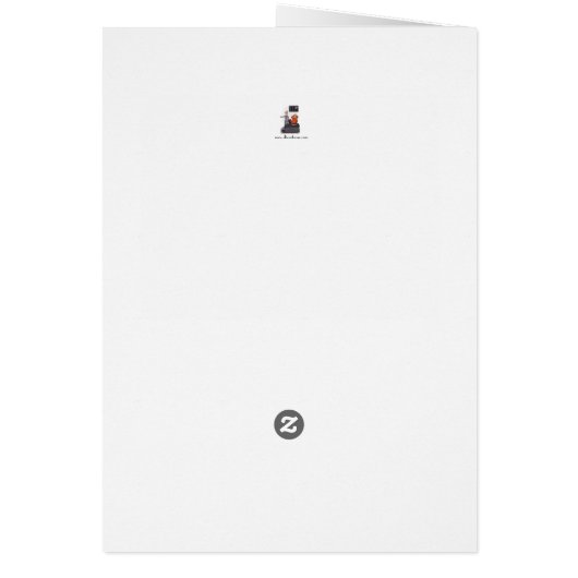 Donald Trump-Urlaubskarte (Hinten)