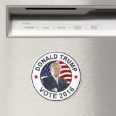Donald Trump US-Flagge Magnet (In Situ (Geschirrspüler))