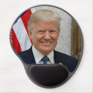 Donald Trump US-Präsident Weiße Haus MAGA 2024 Gel Mousepad