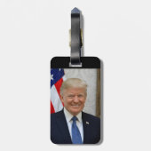 Donald Trump US-Präsident Weiße Haus MAGA 2024 Gepäckanhänger (Rückseite vertikal)