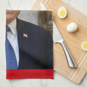 Donald Trump US-Präsident Weiße Haus MAGA 2024 Geschirrtuch (Viertel Falte)