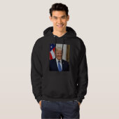 Donald Trump US-Präsident Weiße Haus MAGA 2024 Hoodie (Vorne ganz)