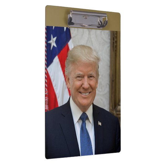 Donald Trump US-Präsident Weiße Haus MAGA 2024 Klemmbrett (Rechts)
