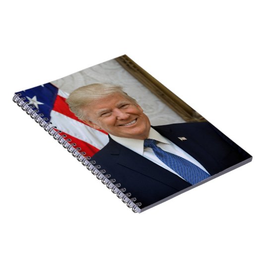 Donald Trump US-Präsident Weiße Haus MAGA 2024 Notizblock (Rechte Seite)